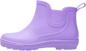 Ankle Boots for Women Waterproof Rain Boots for Women Non Slip With Cotton Inside Rain Boots Outdoor Rubber Shoes