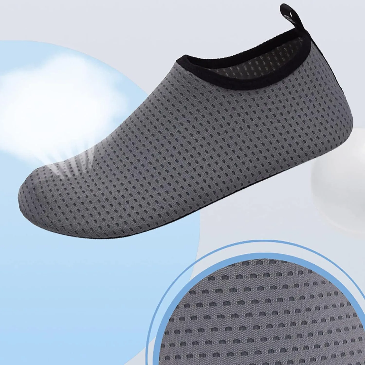 Aqua Water Shoes Women Men Quick Dry Barefoot Beach Swim Pool Surf Yoga Hiking Kayaking Lightweight Breathable Non Slip Outdoor