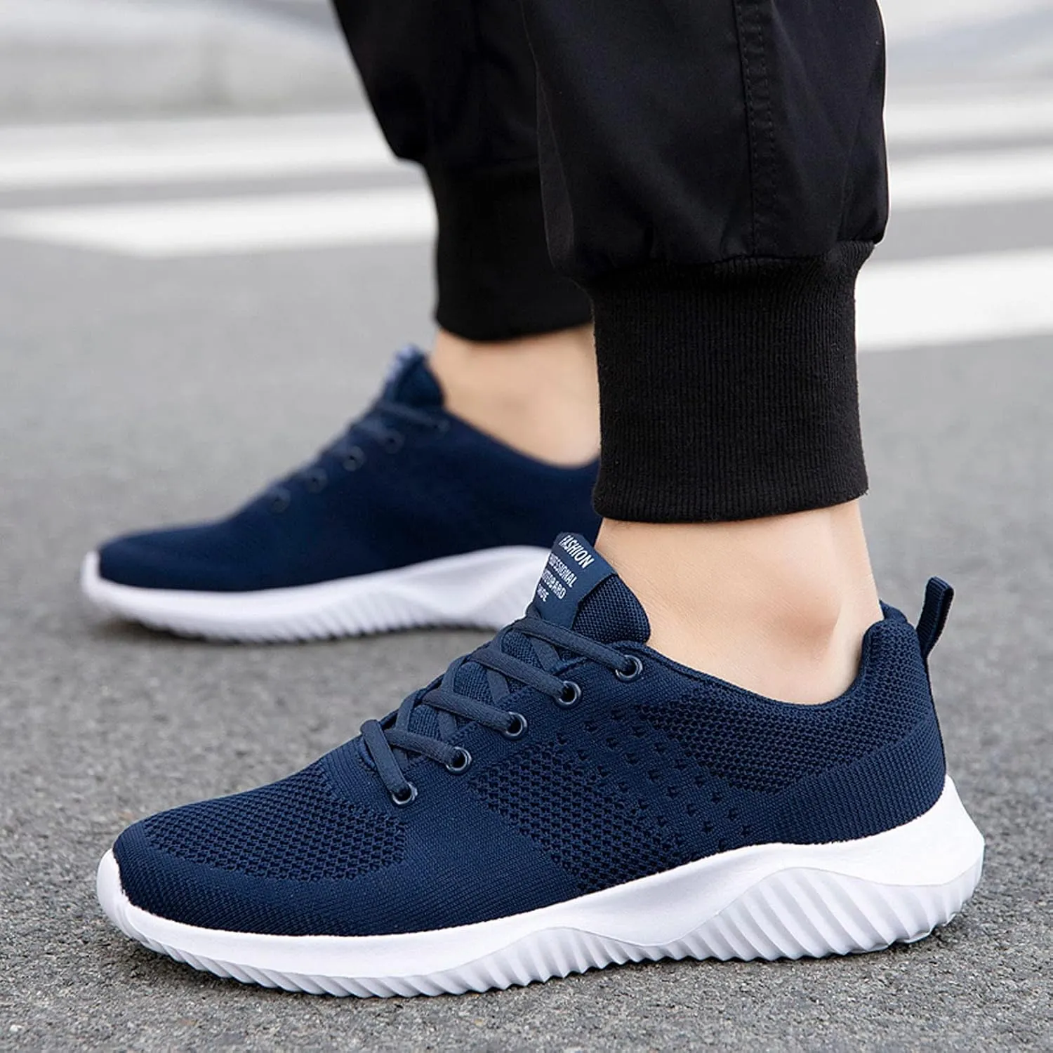 Arch Support Sports Shoes for Men Casual Sneaker Mesh Breathable Walking Shoe Hook and Loop Orthopedic Sneakers