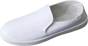 Arch Support Sports Shoes for Men Comfortable Breathable Stretch Canvas Slip on Sneaker Memory Foam Hiking Shoes