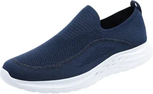 Arch Support Sports Shoes for Men Lightweight Cushion Sneaker Convenient Slip On Shoes Jogging Walking Sneaker
