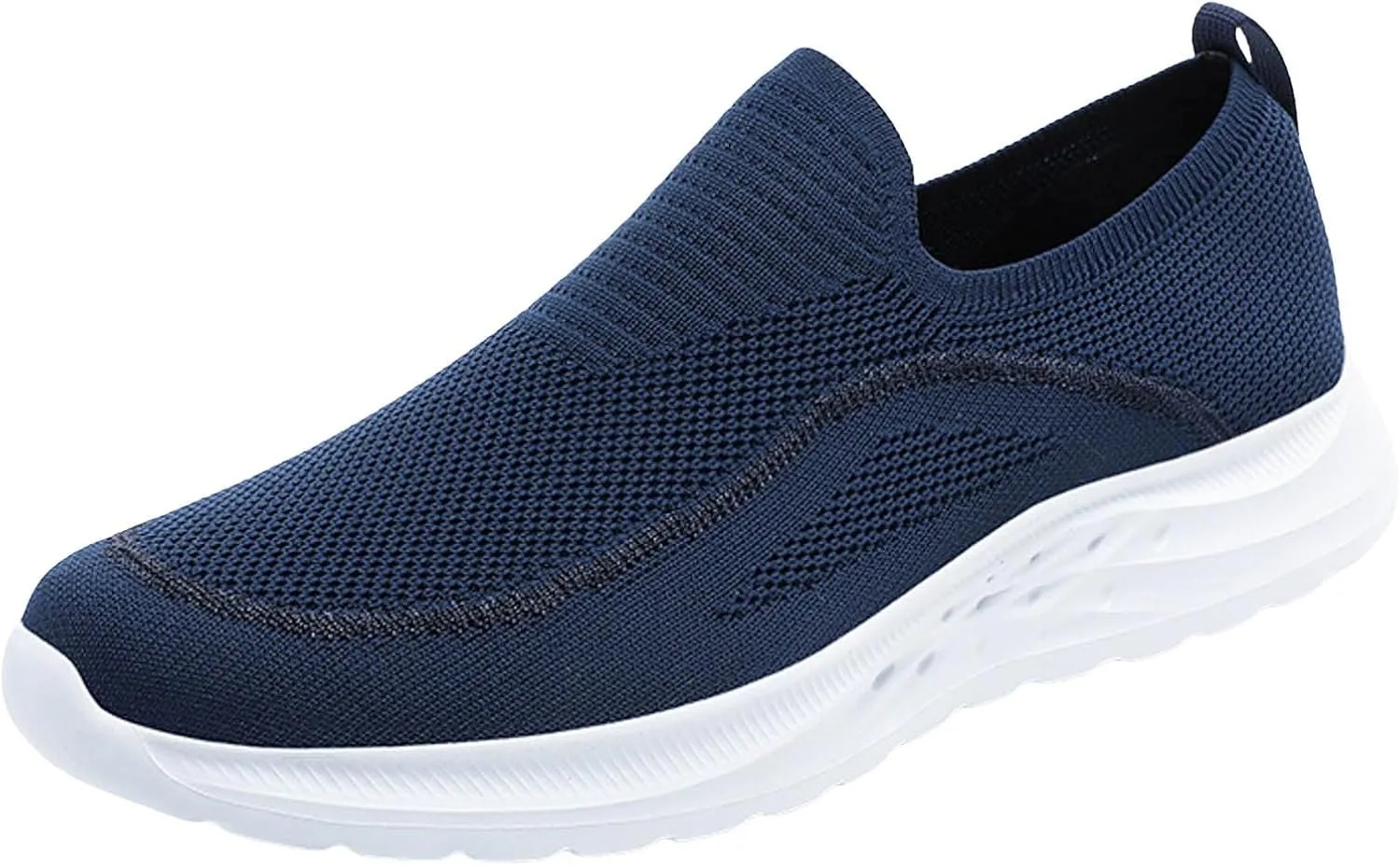 Arch Support Sports Shoes for Men Lightweight Cushion Sneaker Convenient Slip On Shoes Jogging Walking Sneaker