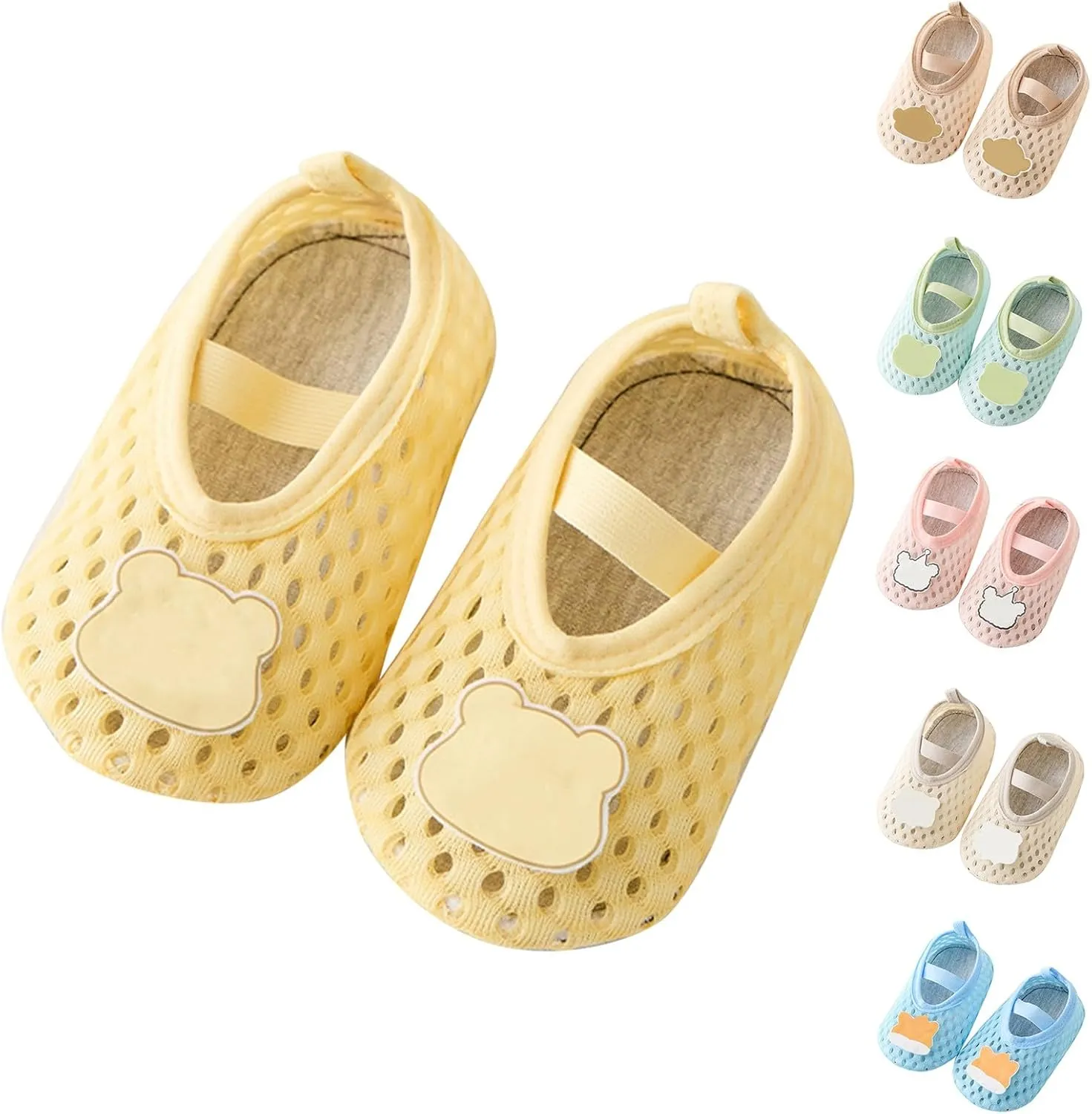 Baby Girls Boys Sandals Cartoon Lightweight Non-slip Quick-Dry Sandals Infant Comfortable Summer Beach Water Shoes