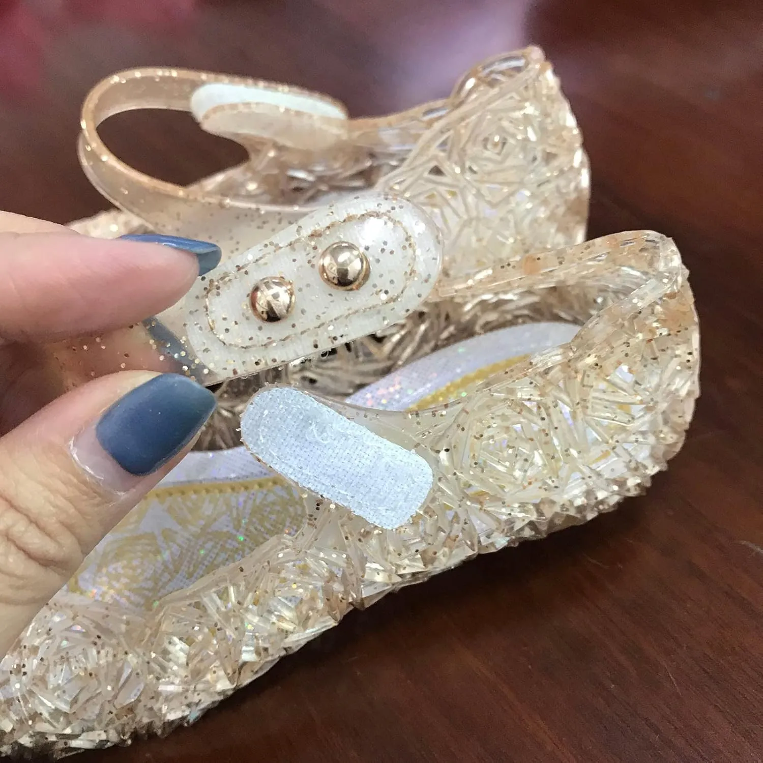 Black Sandals Women Wide Feet Princess Shoes Girls Sandals Jelly Mary Jane Dance Party Dress Sandals for Women Size 12
