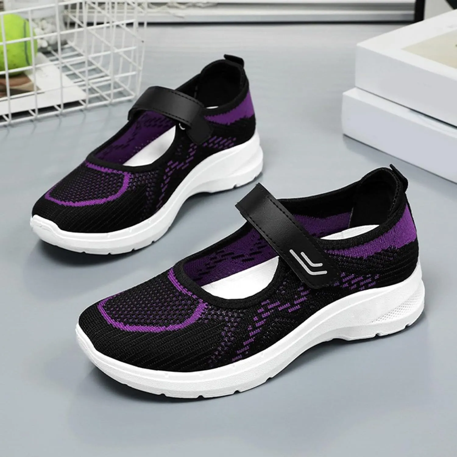 Breathable Non Slip Walking Sneakers Shoes Women's Sneaker Lightweight Walking Shoes Gym Workout Shoes
