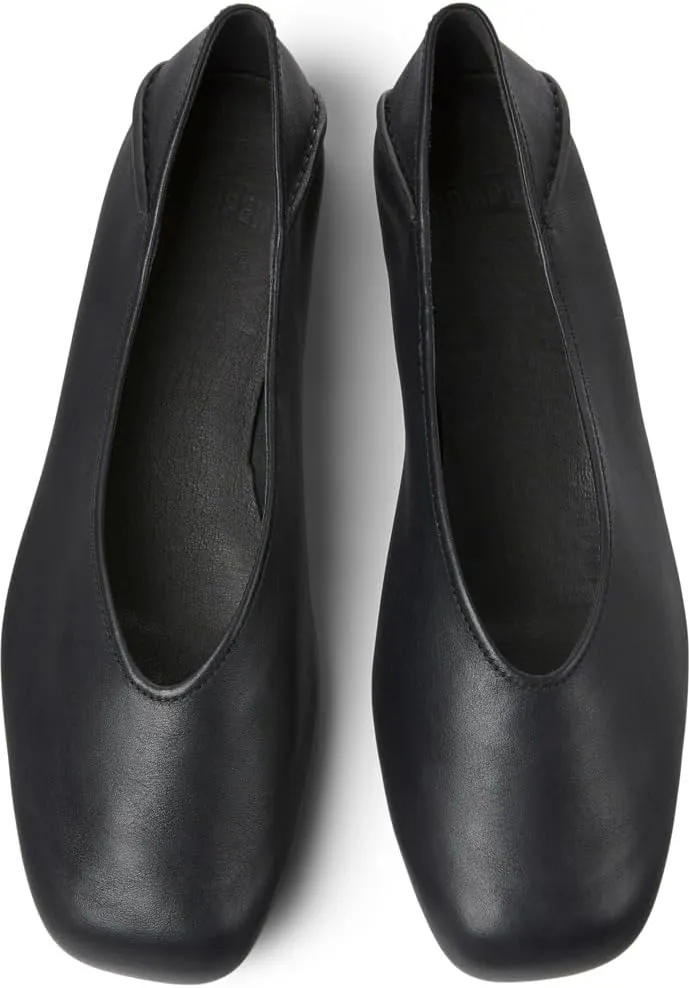 Camper Casi Myra Leather Ballerina Flats for Women - Ultra-Comfortable Womens Shoes with Soft Ortholite Footbeds & Durable, Lightweight TPU Outsoles