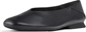 Camper Casi Myra Leather Ballerina Flats for Women - Ultra-Comfortable Womens Shoes with Soft Ortholite Footbeds & Durable, Lightweight TPU Outsoles