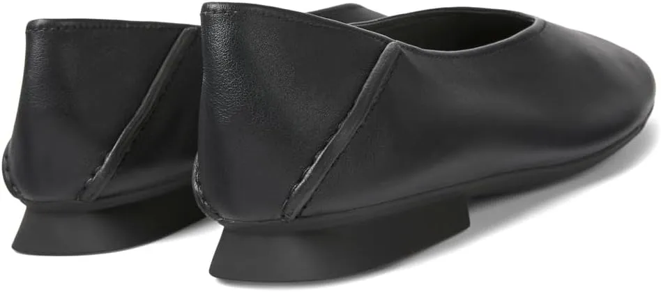 Camper Casi Myra Leather Ballerina Flats for Women - Ultra-Comfortable Womens Shoes with Soft Ortholite Footbeds & Durable, Lightweight TPU Outsoles