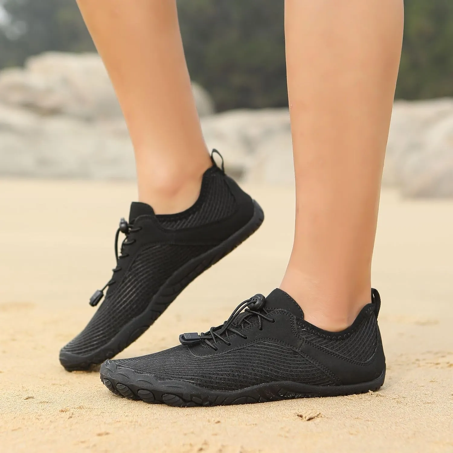 Canbebig Hike Shoes Women Waterproof Footwear Breathable Wide Toe Sport Shoes Lightweight Barefoot Shoe Non Slip Walking Shoe