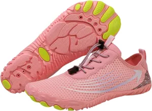 Canbebig Womens Barefoot Shoes Lightweight Hiking Shoes Waterproof Trail Running Shoe Healthy and Non-Slip Breathable Barefoot Shoe