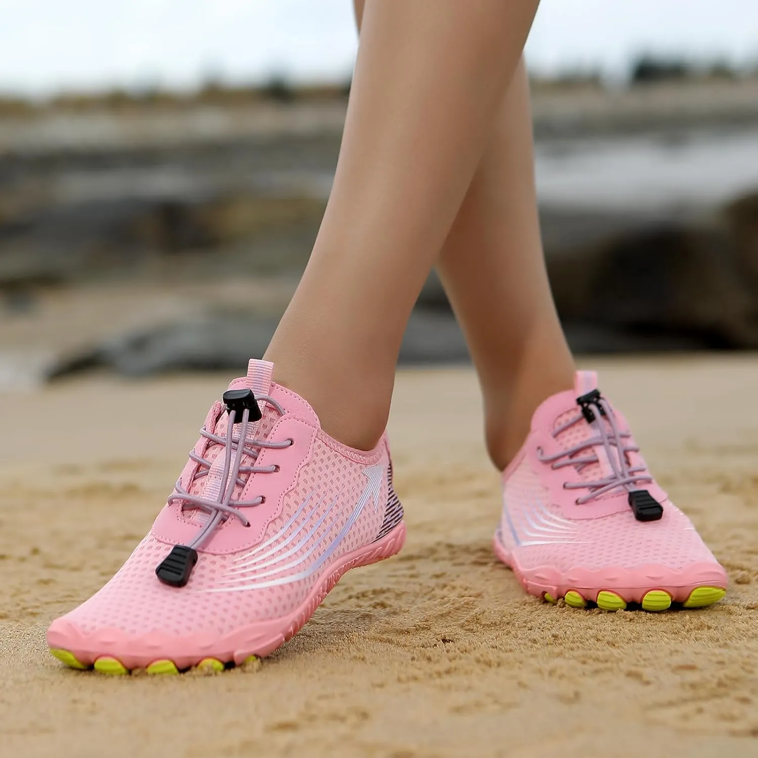 Canbebig Womens Barefoot Shoes Lightweight Hiking Shoes Waterproof Trail Running Shoe Healthy and Non-Slip Breathable Barefoot Shoe