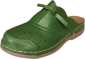 Clogs Wide Width Wedge Sandals Hollow Out Closed Toe Slip On Slippers Arch Support Women Toe Ring Sandals Crystal