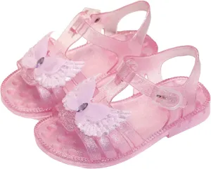 Comfortable Boys Kids Sandals Outdoor Shoes Sandals For Girls Kids Toddler Dress Up Flat Sequins Butterfly Mary Jane Shoes Summer Casual Sandal