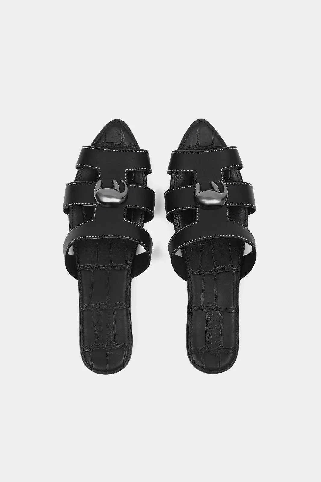 Ebony Helix Resort Mules
