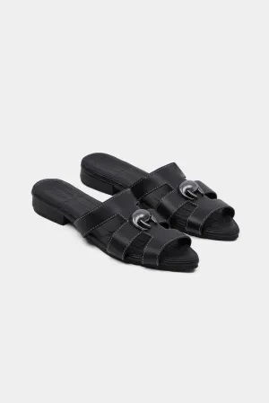 Ebony Helix Resort Mules