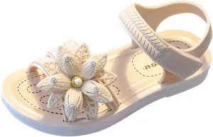 Girls Dress Sandals Children Shoes Girls Sandals Summer Soft Sole Non Slip Comfortable Fashion Shoes Bow Sandals