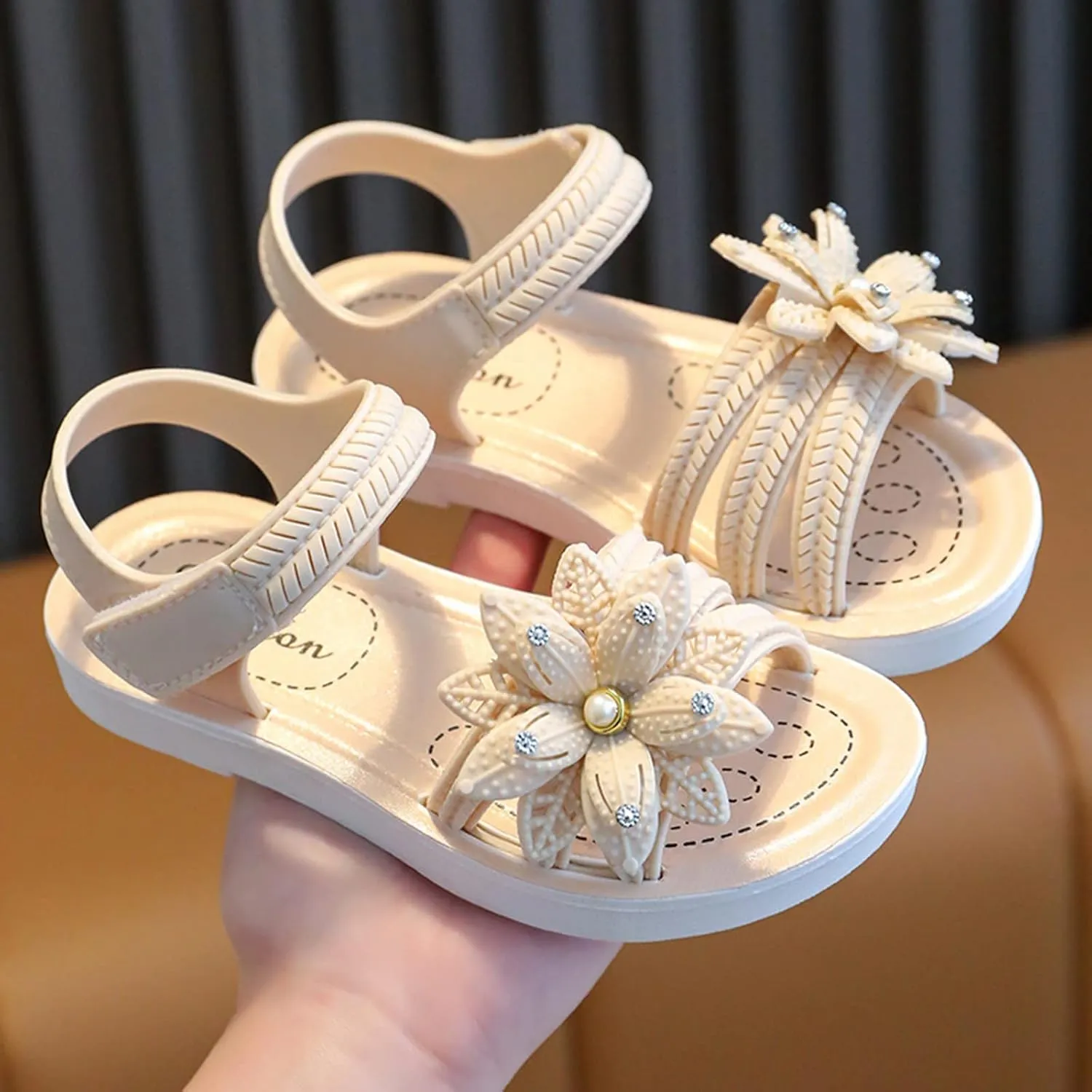 Girls Dress Sandals Children Shoes Girls Sandals Summer Soft Sole Non Slip Comfortable Fashion Shoes Bow Sandals