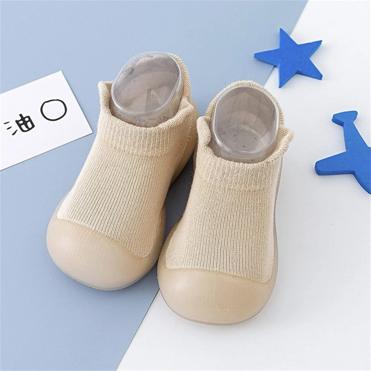 Girls Shoes Size,Baby Boys' Shoes Sock Shoes Non-Slip First Walker Floor Shoes Breathable Home Cute Shoes 0-3 Years