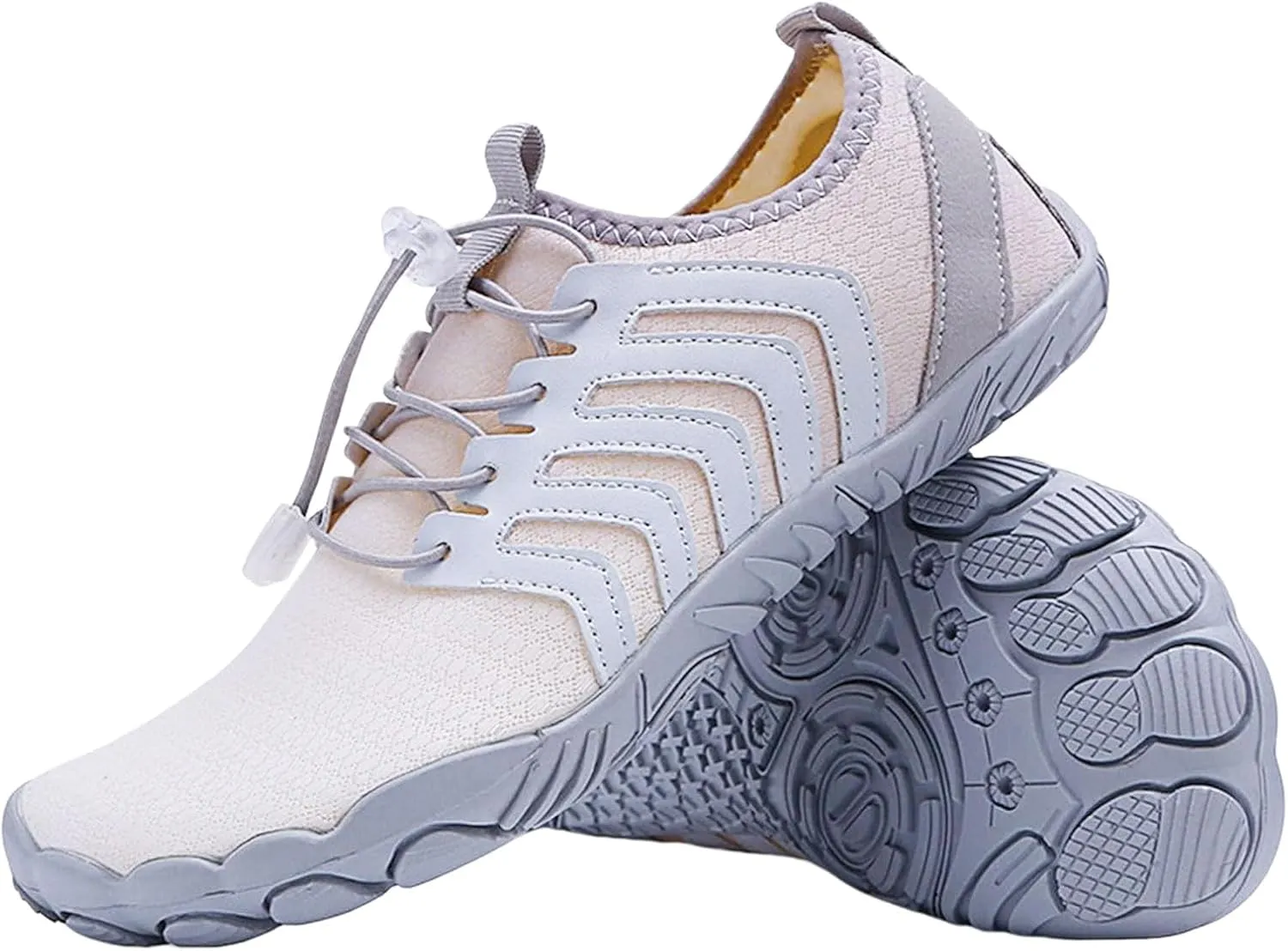 Grounded Barefoot Footwear for Women Men Hike Walking Shoes Quick Drying Breathable Sneaker Waterproof Non-Slip Shoes Swimming Beach Wide Outdoor Shoe Unisex with Arch Support