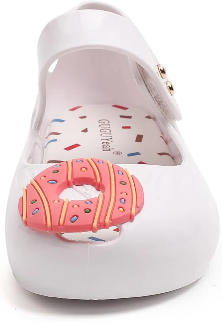 GUGUYeah Girls Dress Jelly Shoes Toddler Cosplay Jellies Sandals Princess Mary Jane Flats