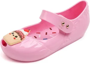 GUGUYeah Girls Dress Jelly Shoes Toddler Cosplay Jellies Sandals Princess Mary Jane Flats