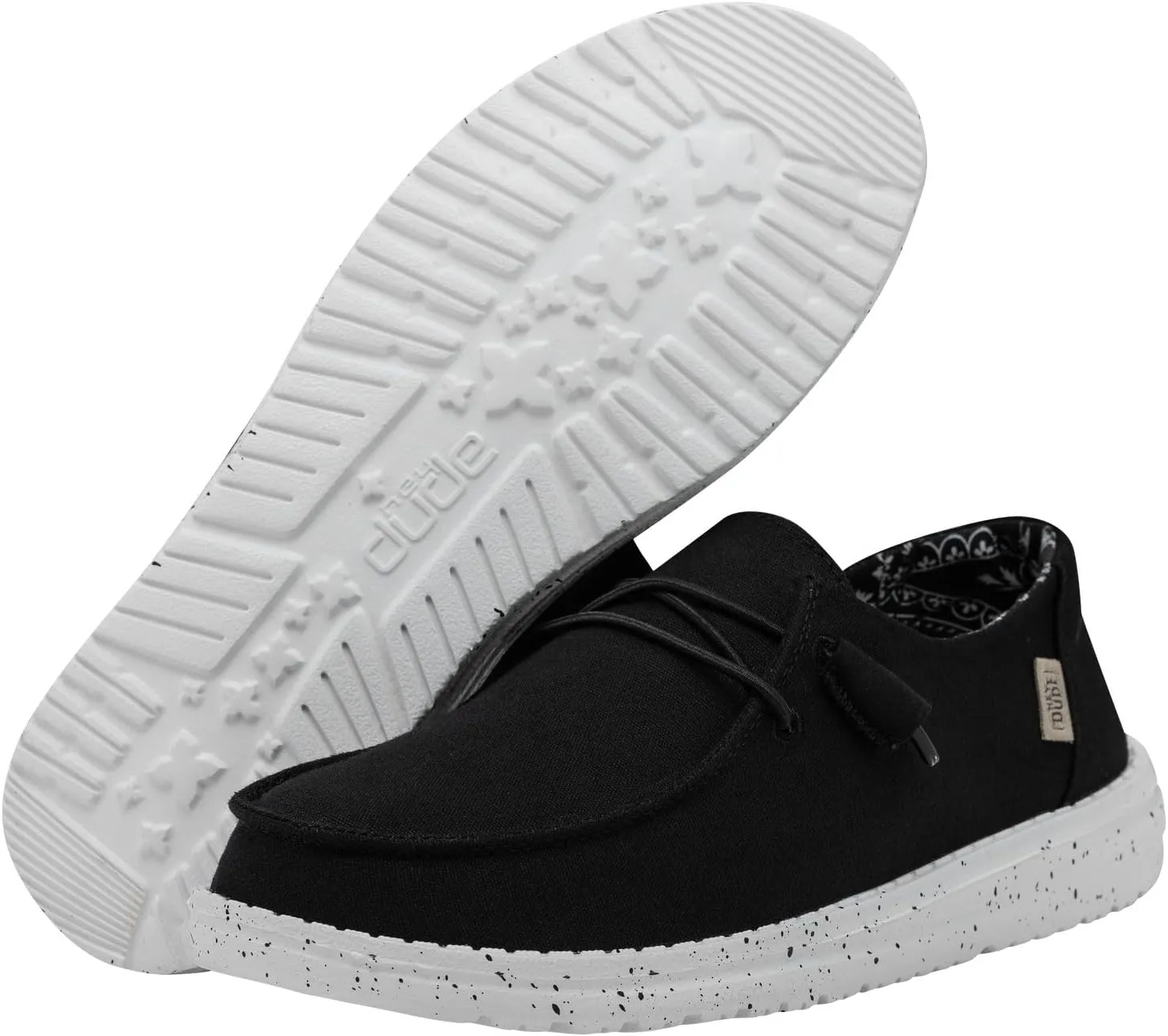 Hey Dude Wendy Basic | Women's Shoes | Women Slip-on Loafers | Comfortable & Light-Weight