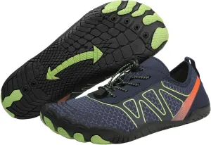 Hike Barefoot Shoes Women Wide Toe Box Healthy Hiking Water Shoes with Arch Support for Women Walking Wide Toe Box Non-Slip Outdoor Sports Zero Drop Shoe Walking Outdoor Breathable Footwear