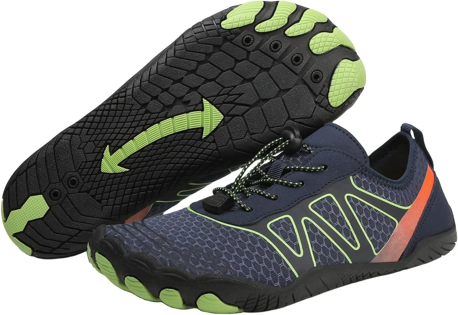 Hike Barefoot Shoes Women Wide Toe Box Healthy Hiking Water Shoes with Arch Support for Women Walking Wide Toe Box Non-Slip Outdoor Sports Zero Drop Shoe Walking Outdoor Breathable Footwear