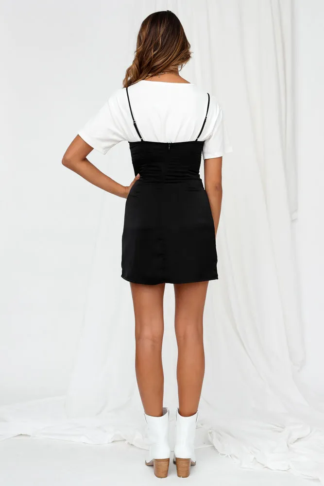 Ideal Plan Dress Black