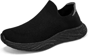 ihinzry Mens Womens Walking Shoes Casual Sock Sneakers Lightweight Breathable Knit Tennis Shoes Non Slip Work Shoes