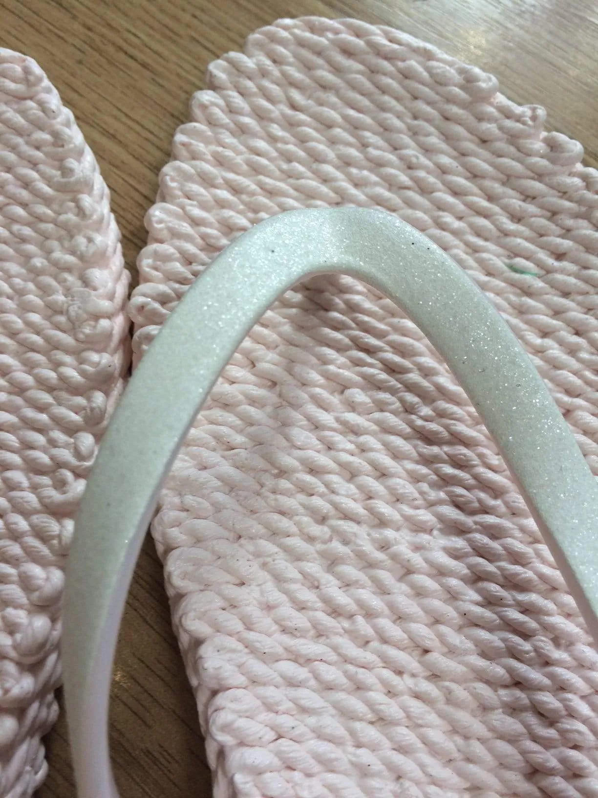 Ilse Jacobsen T Cheerful 01 Glitter Flip Flops Rose