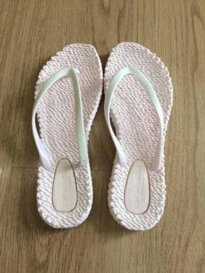 Ilse Jacobsen T Cheerful 01 Glitter Flip Flops Rose