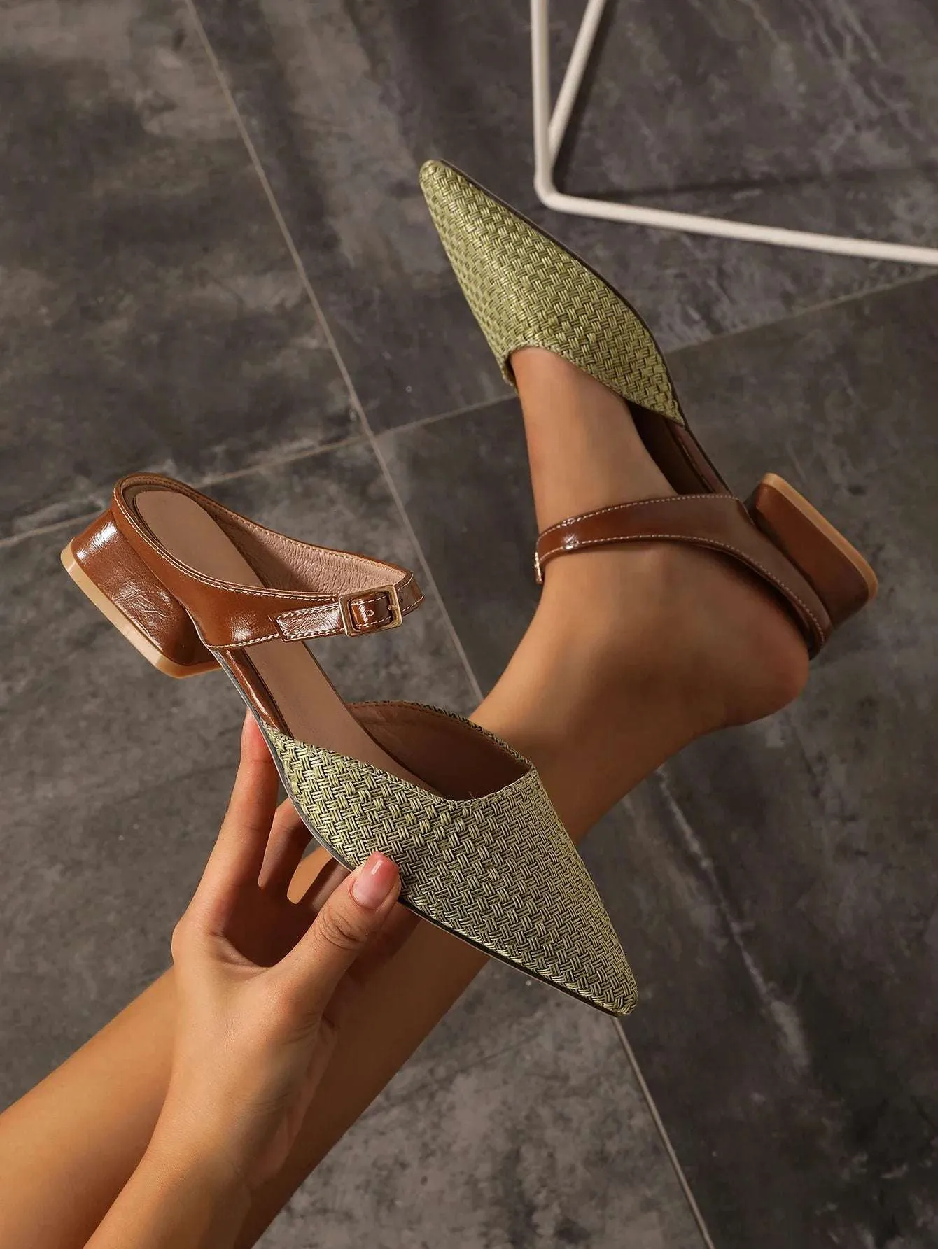 Isla Woven Mules