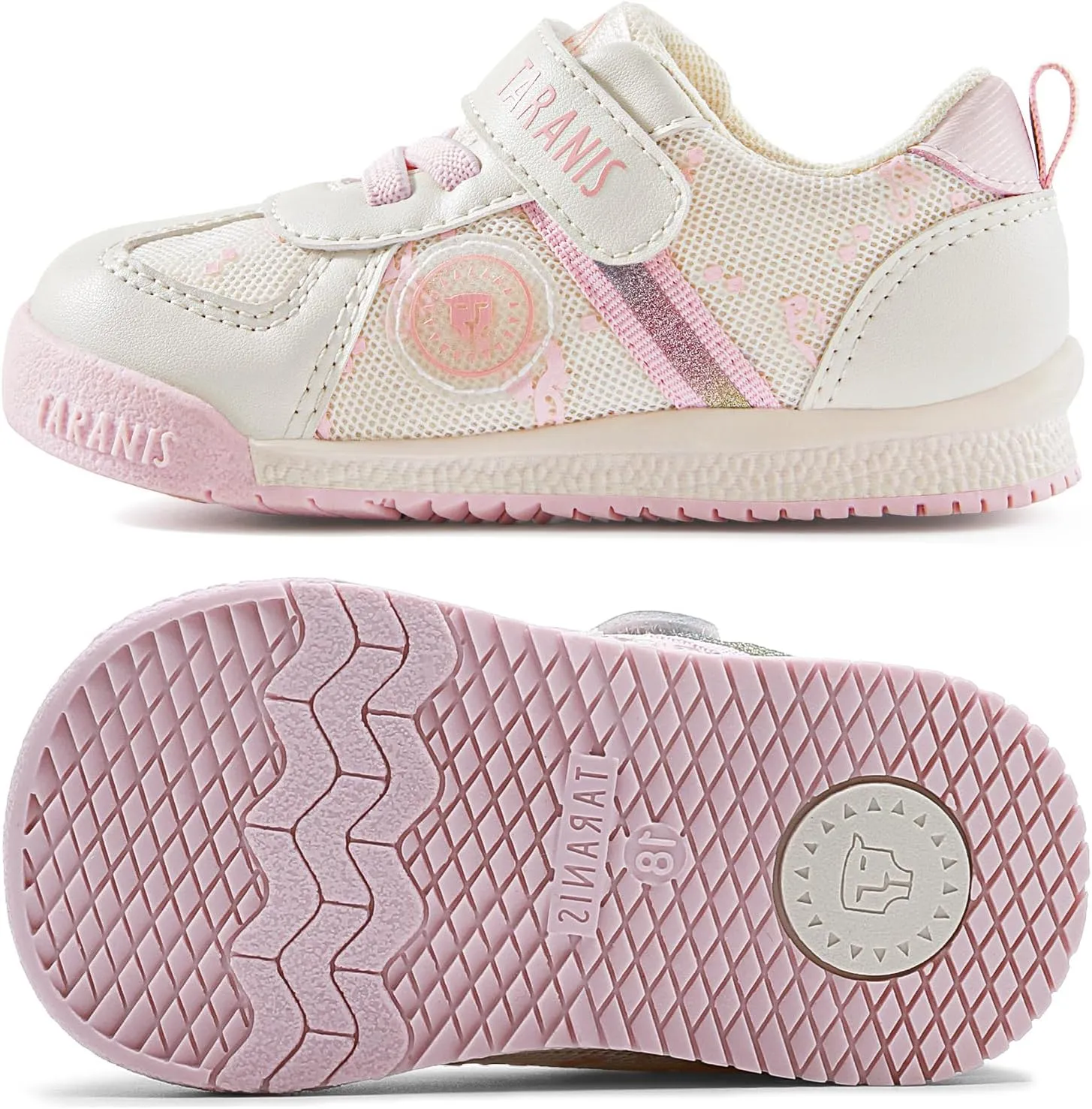 Kids Shoes Toddler Boys Girls Athletic Running Sports Strap Sneakers
