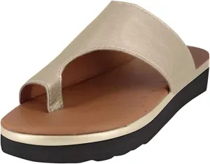 Ladmiple Orthopedic Sandals for Women Comfortable Slippers with Arch Support Anti-Slip Breathable Sandal Beach Flip Flop