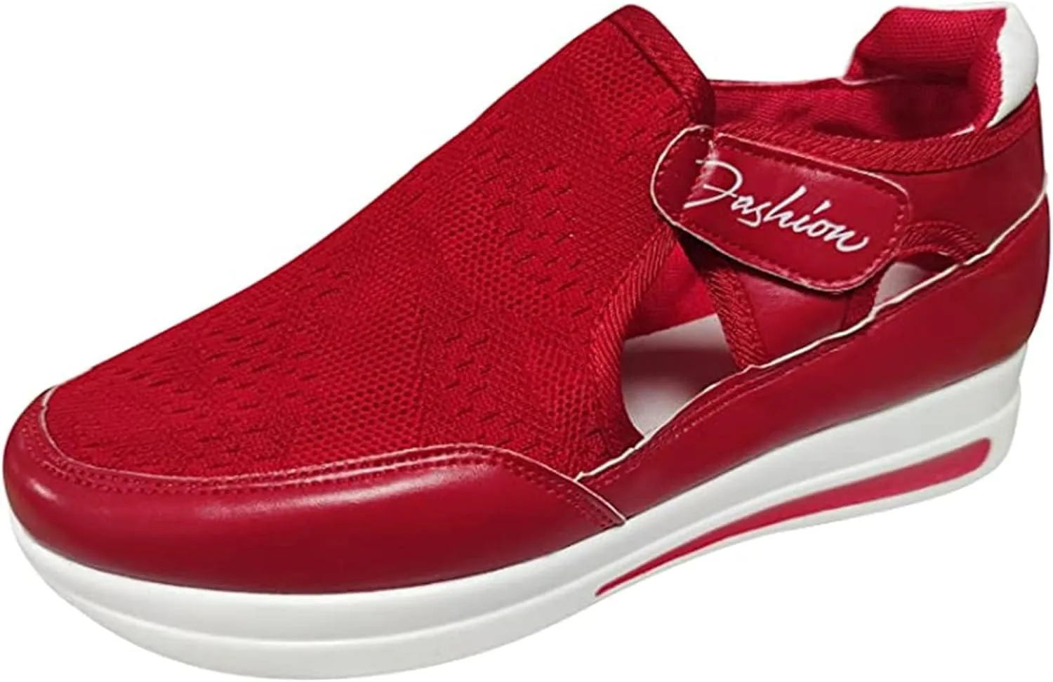 Lausiuoe Women's Fashion Sneakers Slip On Walking Shoes Tennis Sneakers Casual Lace Up Lightweight Running Shoes
