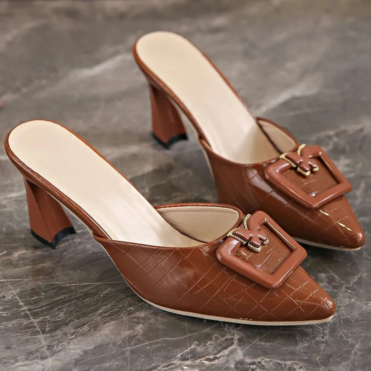 Laya Butterfly Mules