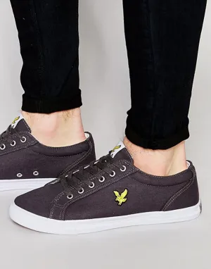 Lyle & Scott Halket Sneakers In Canvas
