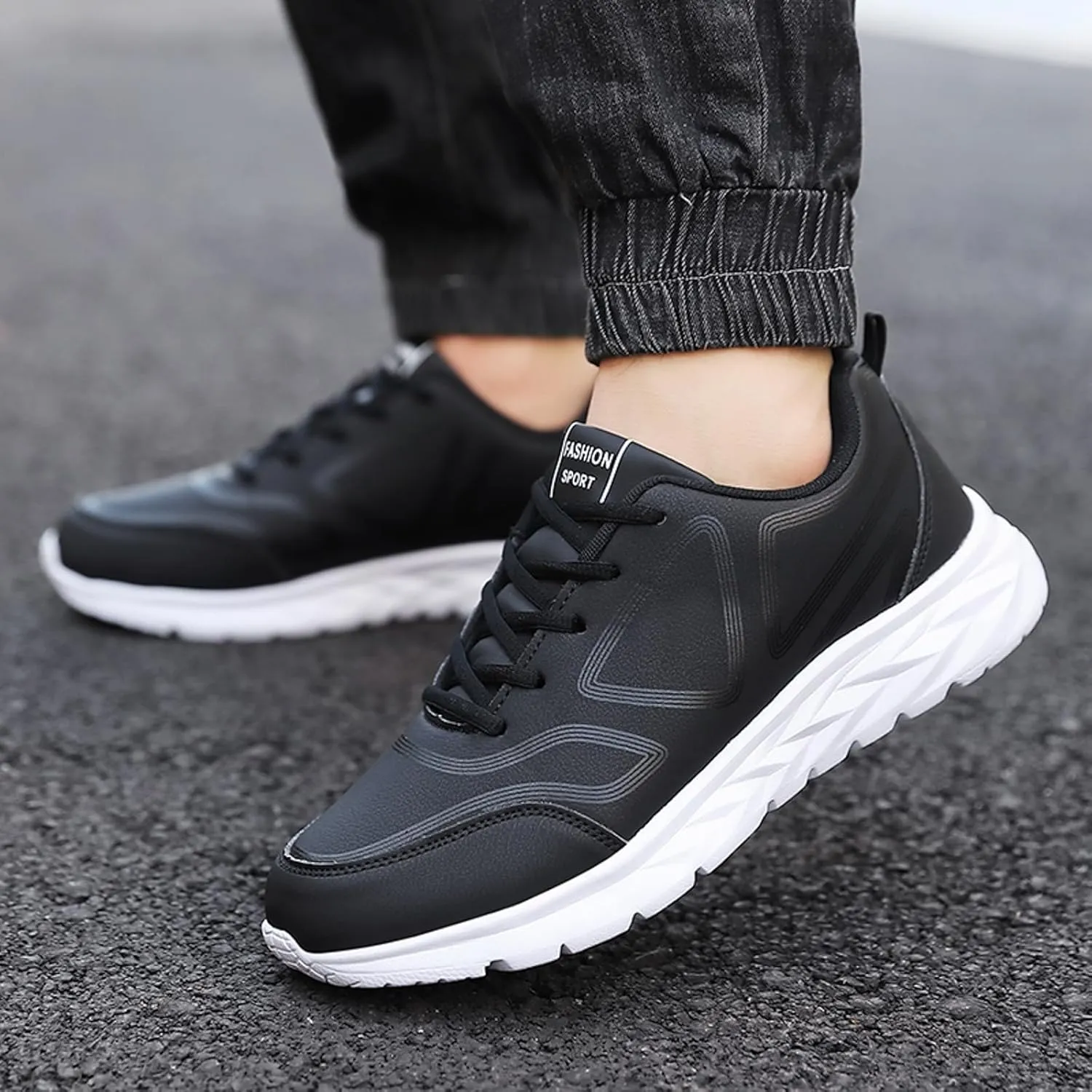Men Sneakers Men's Running Shoes Athletic Shoes Men's Slip on Walking Shoes Lightweight Casual Sport Fashion Sneakers
