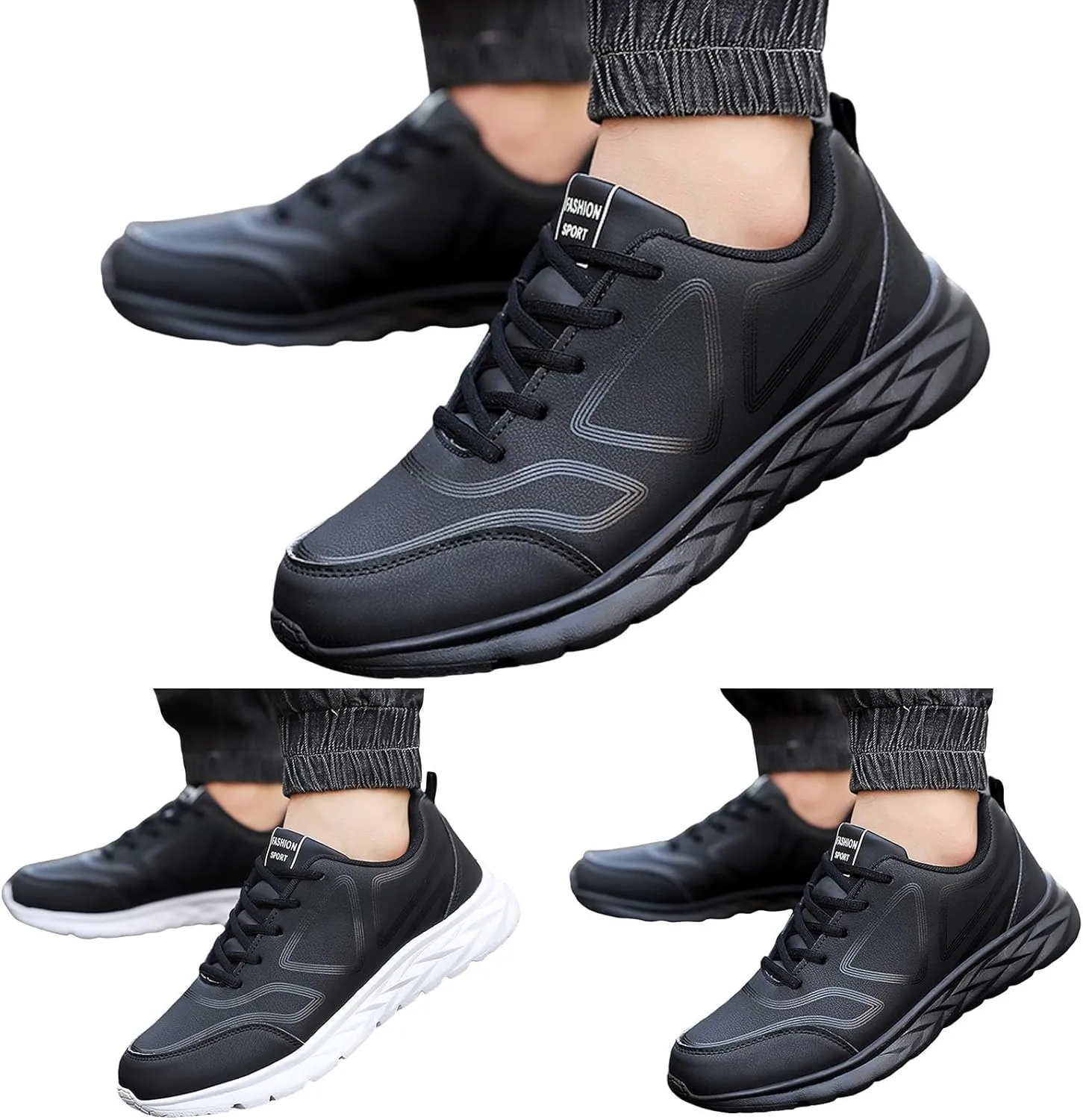 Men Sneakers Men's Running Shoes Athletic Shoes Men's Slip on Walking Shoes Lightweight Casual Sport Fashion Sneakers