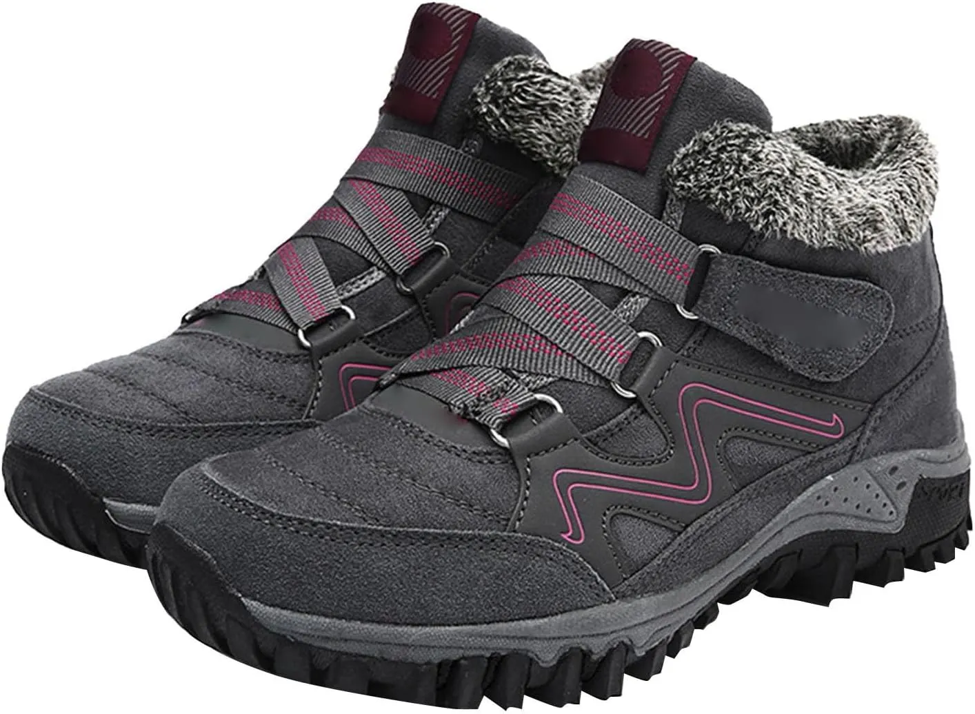 Men Work Boots Non Steel Toe Hiking Sneakers Boot with Comfort Women's Safety Toe Shoes Non Slip Waterproof Outdoor Work Botas Lightweight Hike Grounded Footwear