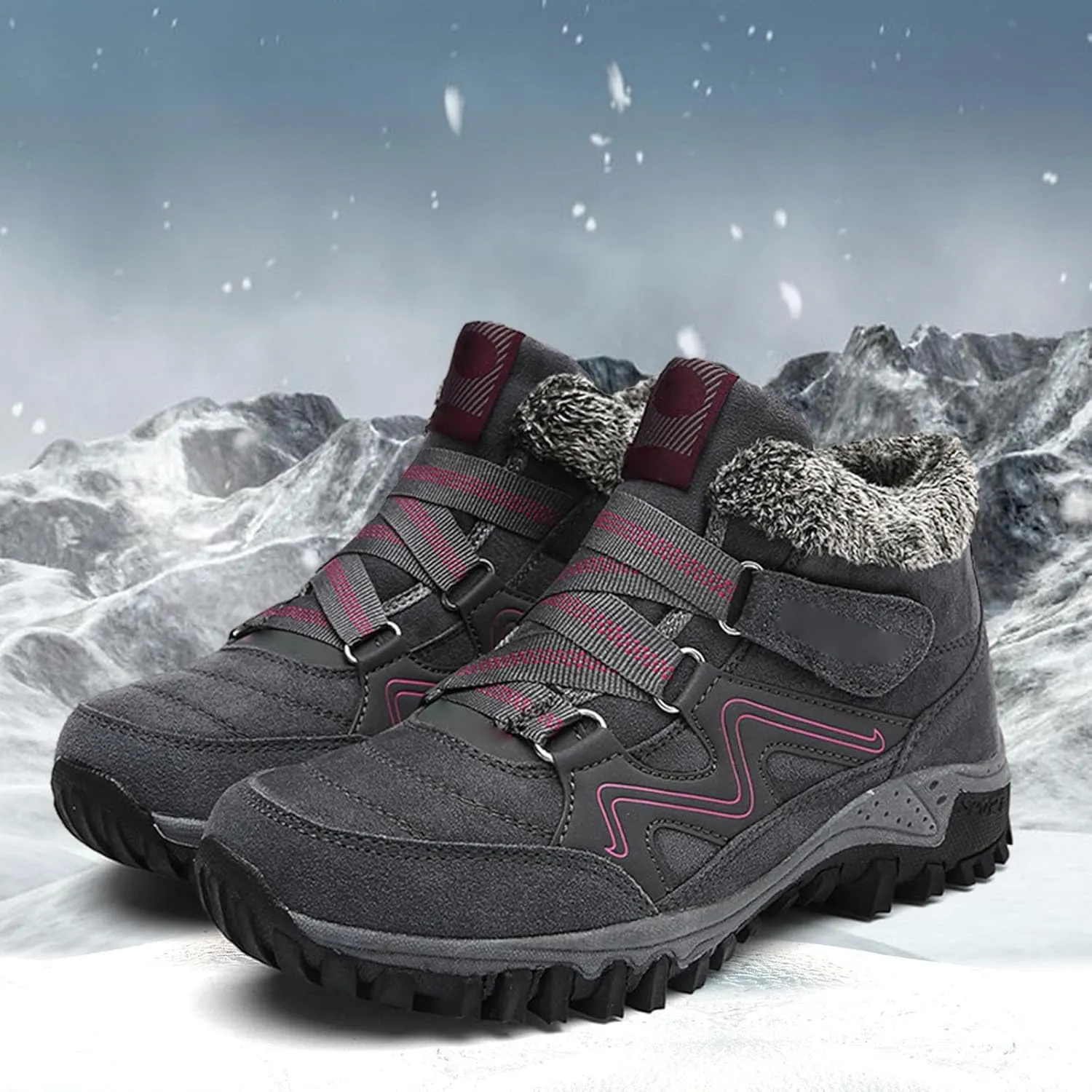 Men Work Boots Non Steel Toe Hiking Sneakers Boot with Comfort Women's Safety Toe Shoes Non Slip Waterproof Outdoor Work Botas Lightweight Hike Grounded Footwear