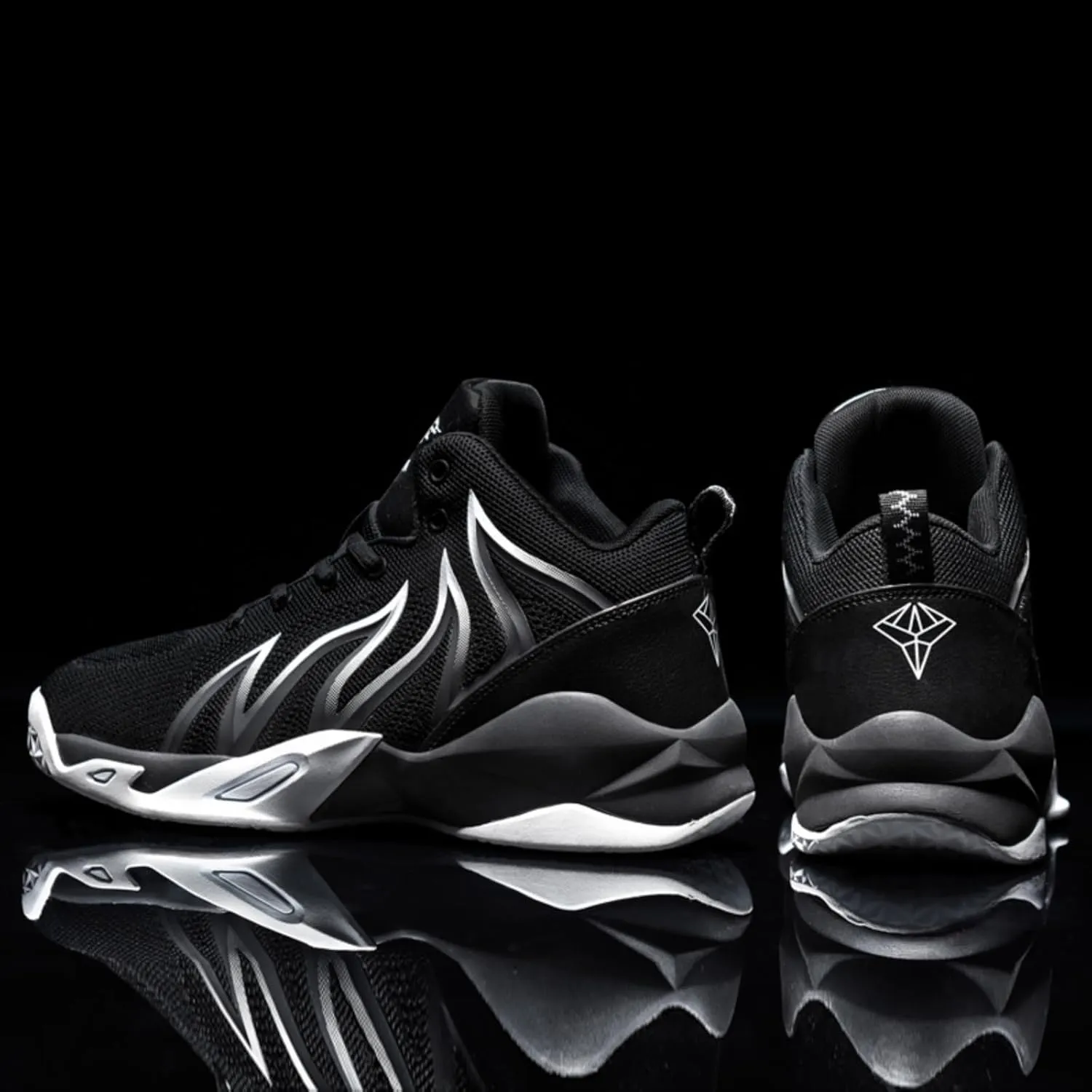 Mens Breathable Lace Up High-Top Mesh Cloth Basketball Shoes Fashion Comfortable Non-Slip Sneakers for Running Walking Workout Training