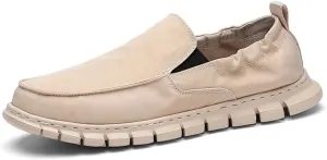 Men's Casual Shoes Men Lightweight Comfortable Soft Breathable Canvas Loafers Boat Shoes Sneakers Walking Slip-On Flat