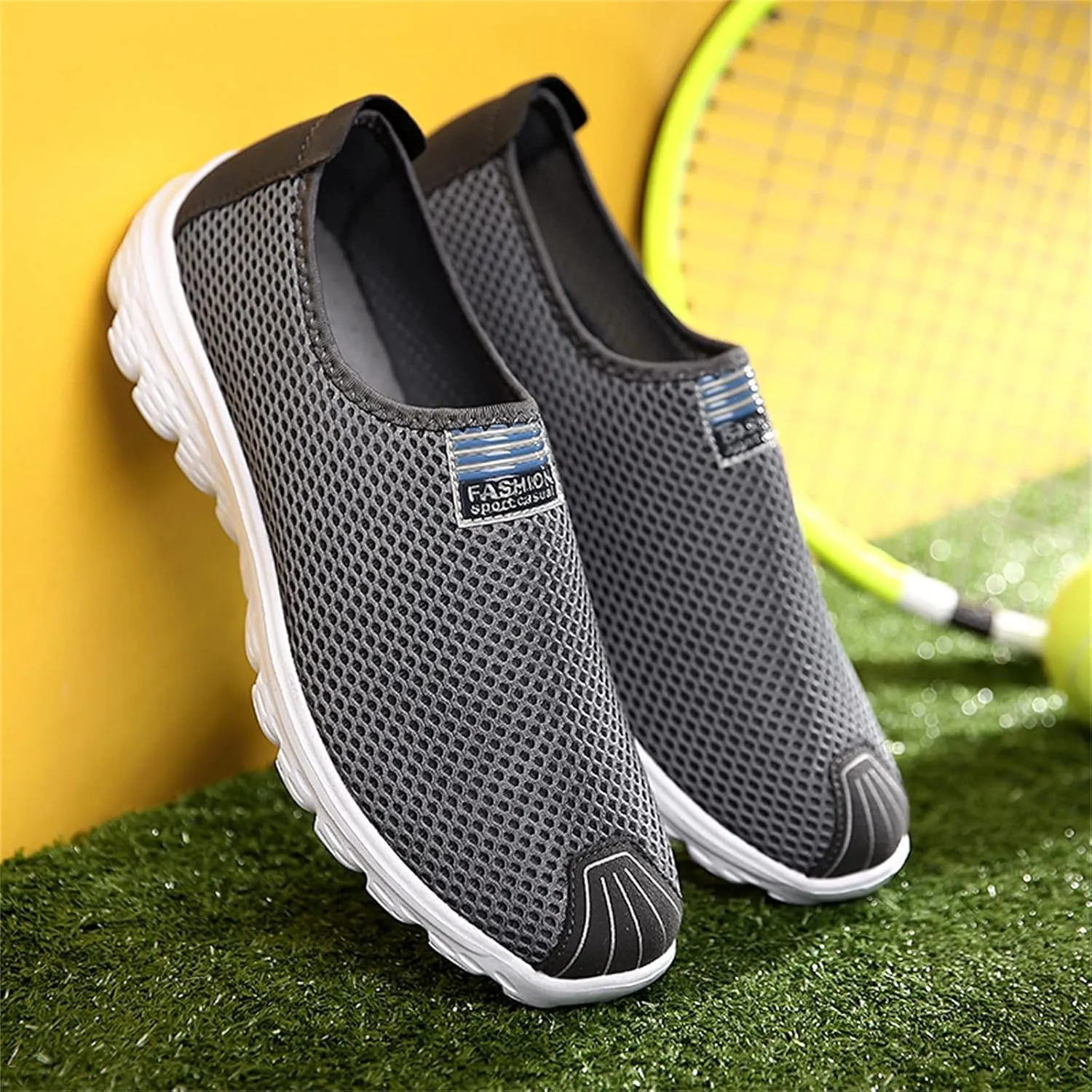 Men's Casual Shoes Workout Shoes Men Running Shoes Lightweight Tennis Shoes Non Slip Breathable Mesh Walking Sneakers