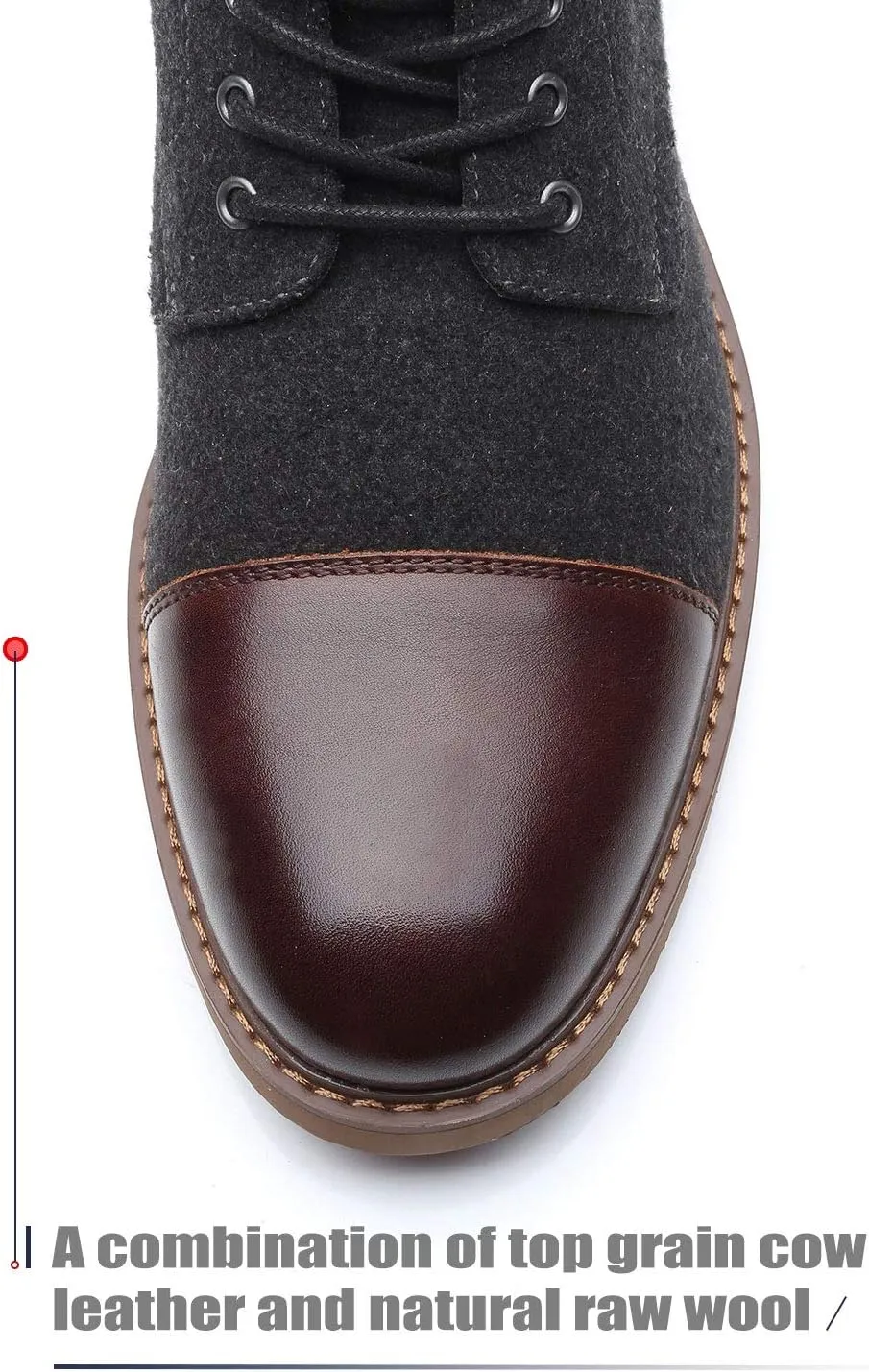 Men's Slip On Loafers Business Casual Comfortable Classic Leather Dress Shoes for Men