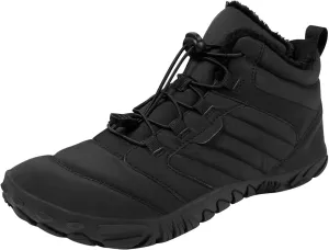 Men's Work Boots Waterproof Hiking Sneakers Fur Lined Ankle Boot Safety Toe Shoes for Women Comfortable Platform Sneakers Lightweight Safety Hike Grounded Footwear
