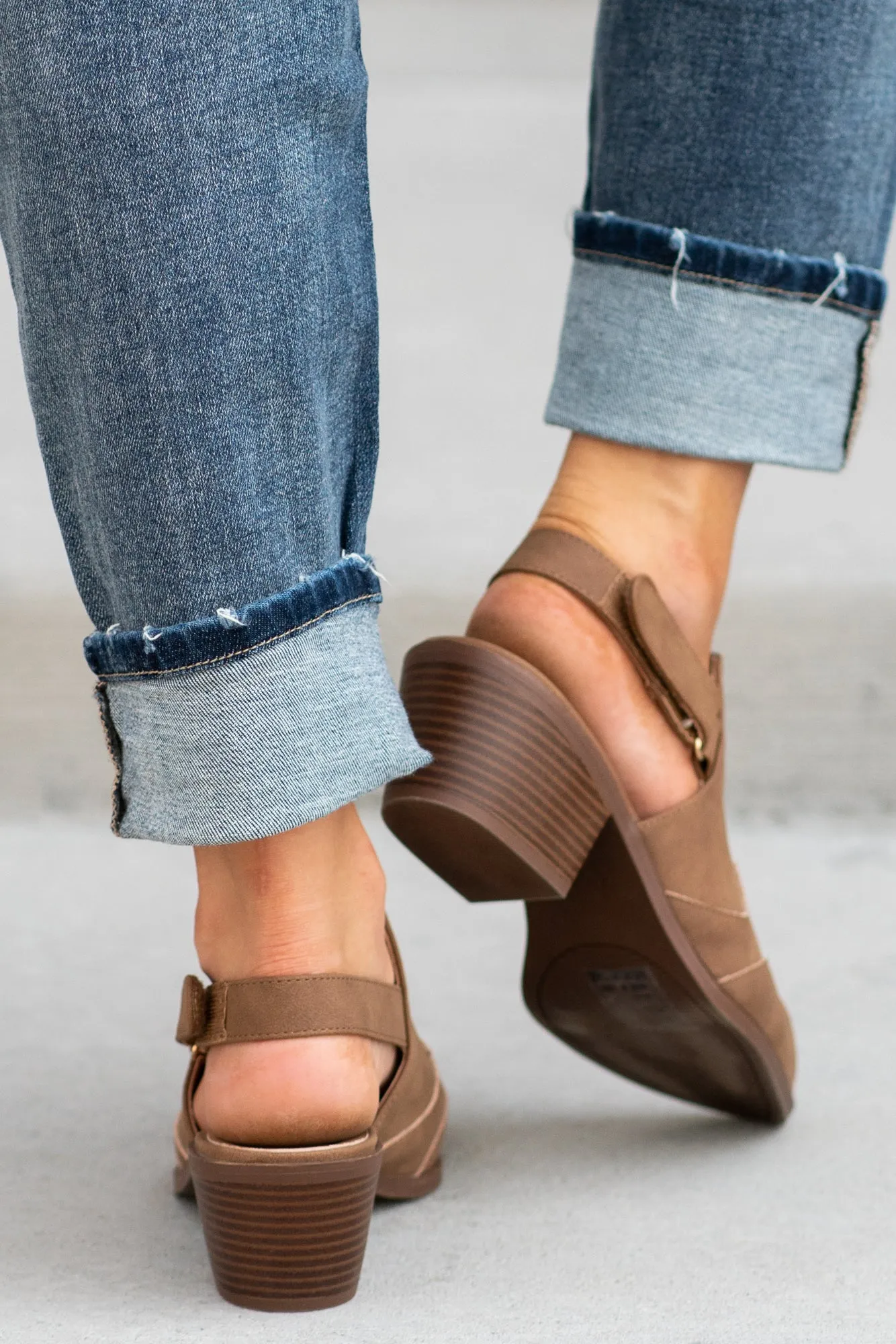 Montana Western Sling Back Heels