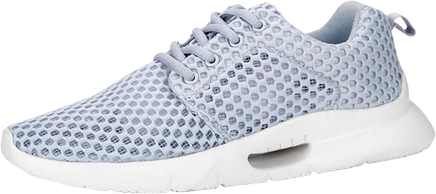 Outdoor Jogging Sneaker for Men Lightweight Breathable Walking Shoe Gym Tennis Hook and Loop Orthopedic Sneakers