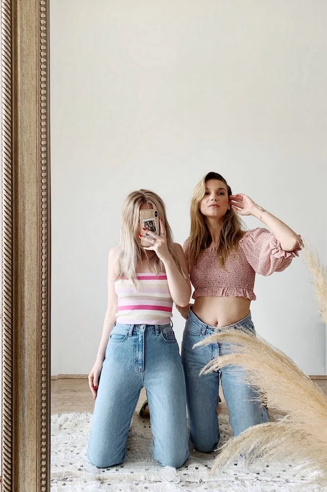 Perfect Lover Crop Top Pink